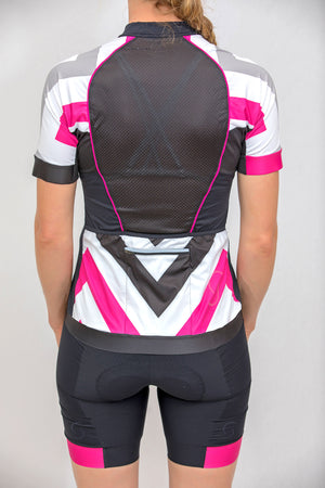 Cruise Jersey (Caprio Black Chevron print)