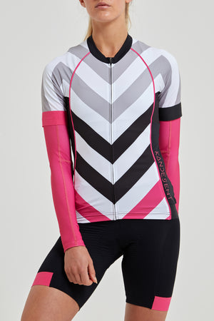 Cruise Jersey (Caprio Black Chevron print)